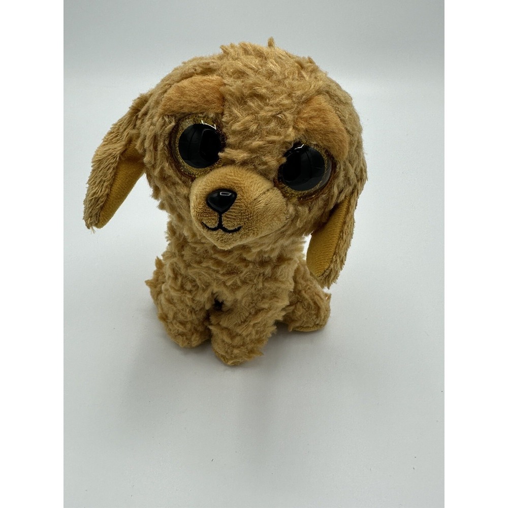 Ty Beanie Babies Boos - NOODLES the 6" Golden Doodle Dog Bean Plush